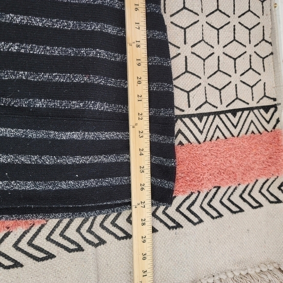 LOU & GREY COWL NECK TUNIC STRIPED SWEATER, SZ MEDIUM - Picture 10 of 10